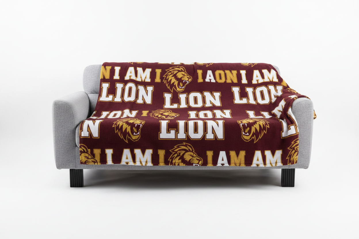Brisbane Lions 'I Am Lion' Fan Blanket
