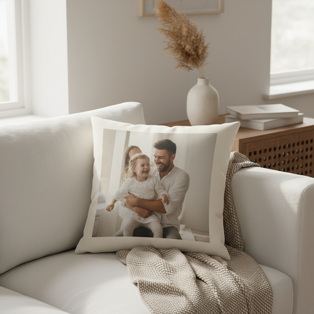 Personalised Photo Pillow — Small (40x40cm)